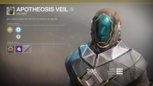 D2 DLC2 Exotic Apotheosis Veil