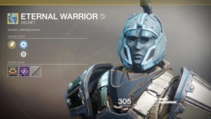 D2 DLC2 Exotic Eternal Warrior