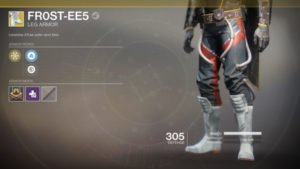 D2 DLC2 Exotic Frost EE5