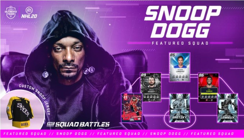 Snoop Dogg je novým komentátorem NHL 20 1 snoop