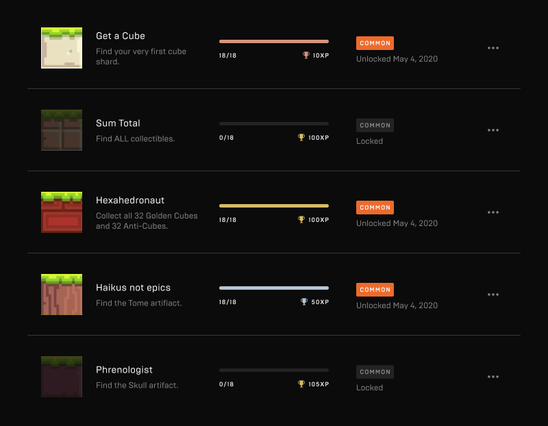 Epic Games Store - Achievementy