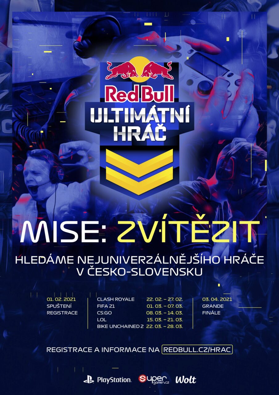 Red Bull Ultimátní hráč - vyhraje ten nejvšestrannější 1 Red Bull Ultimatni hrac 2021 vizual scaled