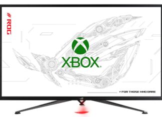 Společnost ASUS představuje herní monitor ROG Strix XG43UQ Xbox Edition