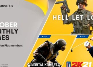 PS Plus na říjen 2021 zahrnuje Mortal Kombat 10, Hell Let Loose a PGA Tour 2K21