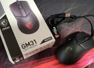 RECENZE: MSI Clutch GM31 Lightweight – Drátová odlehčená myška střední třídy