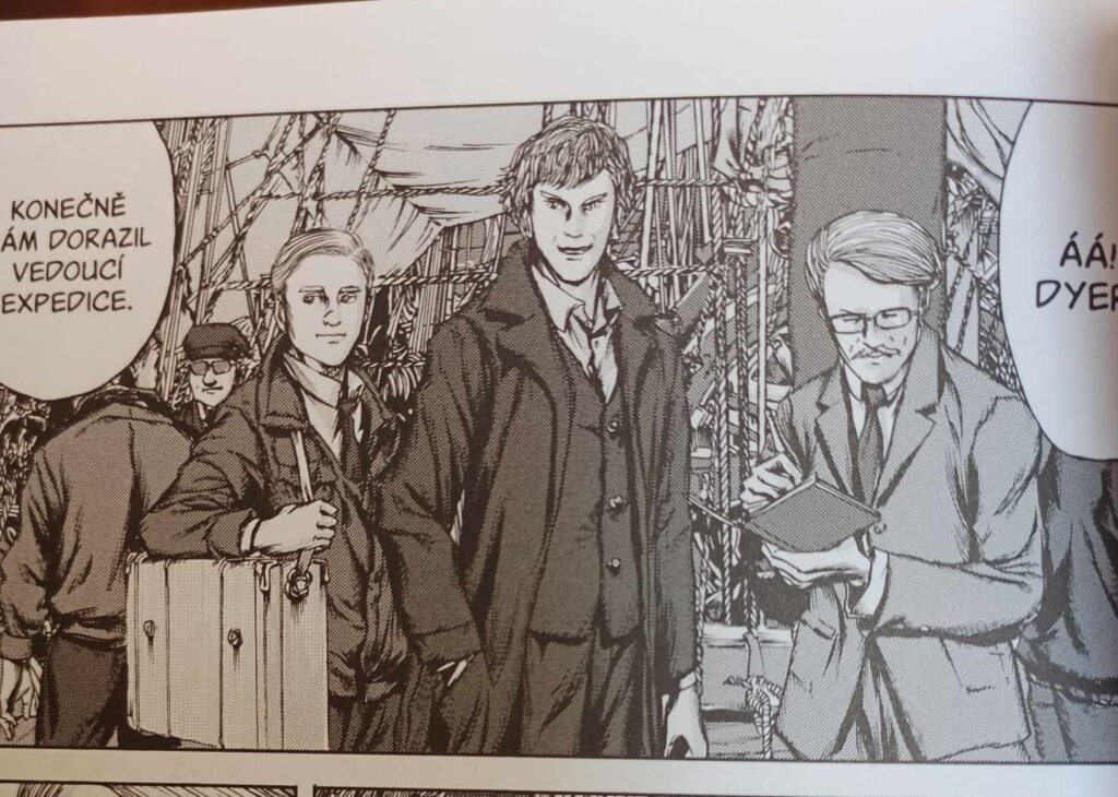 RECENZE-Gó Tanabe: V horách šílenství H.P. Lovecrafta 2 Sherlock e1689611872801
