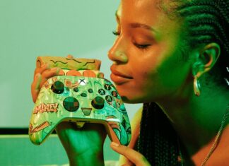 Xbox představuje nový ovladač s tématem želv Ninja, který voní jako pizza