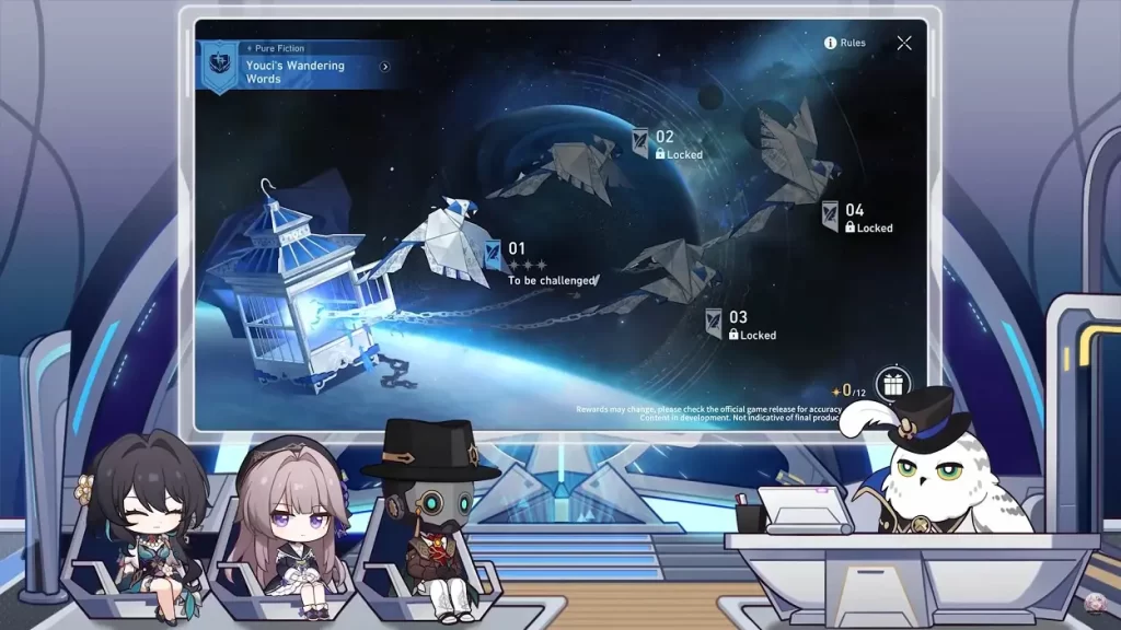 pure fiction game mode challenges honkai star rail 1.6