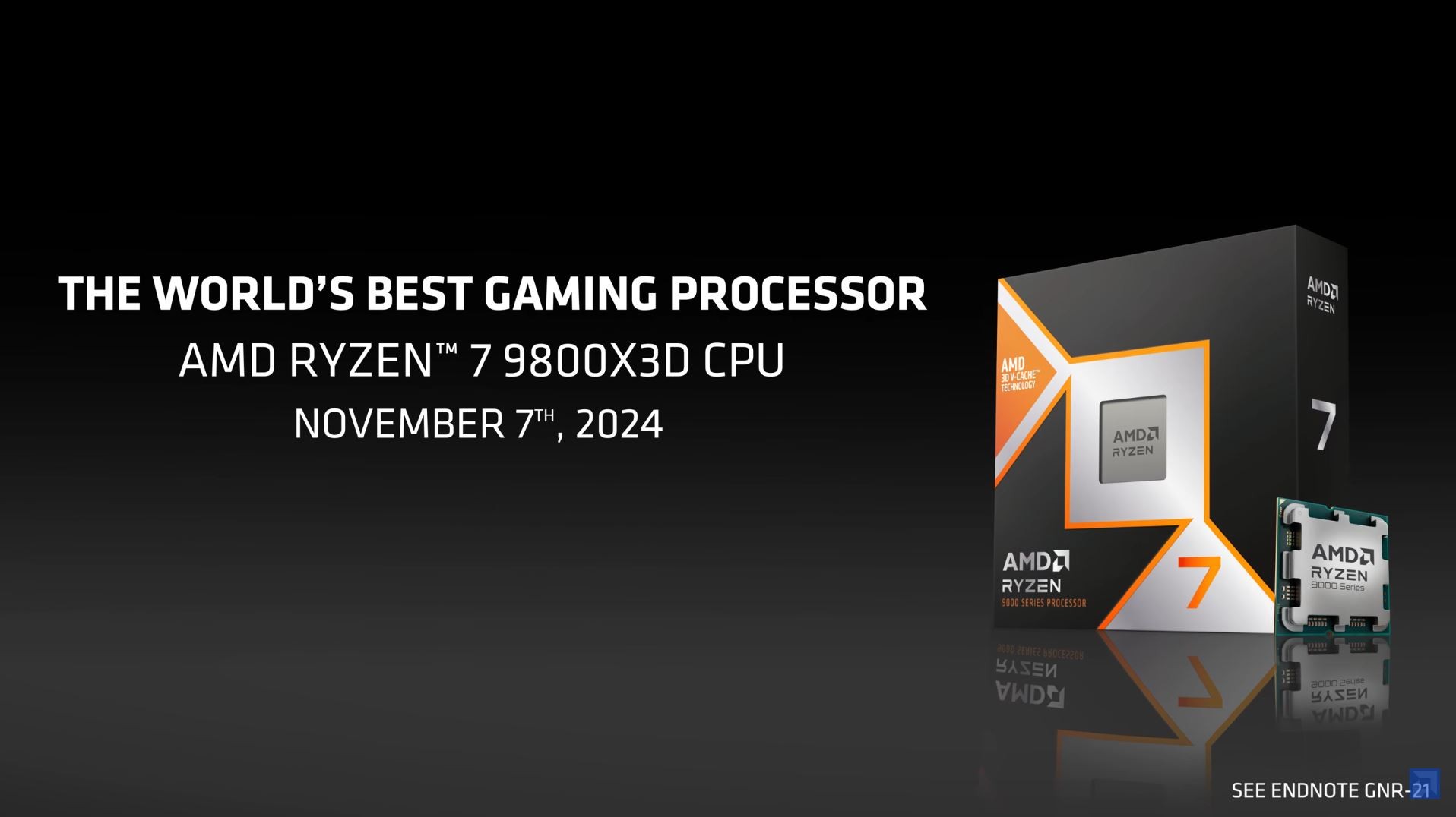 Ryzen 7 9800X3D Release