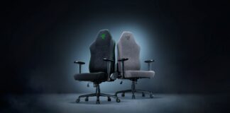 Razer Iskur V2 X Light Grey