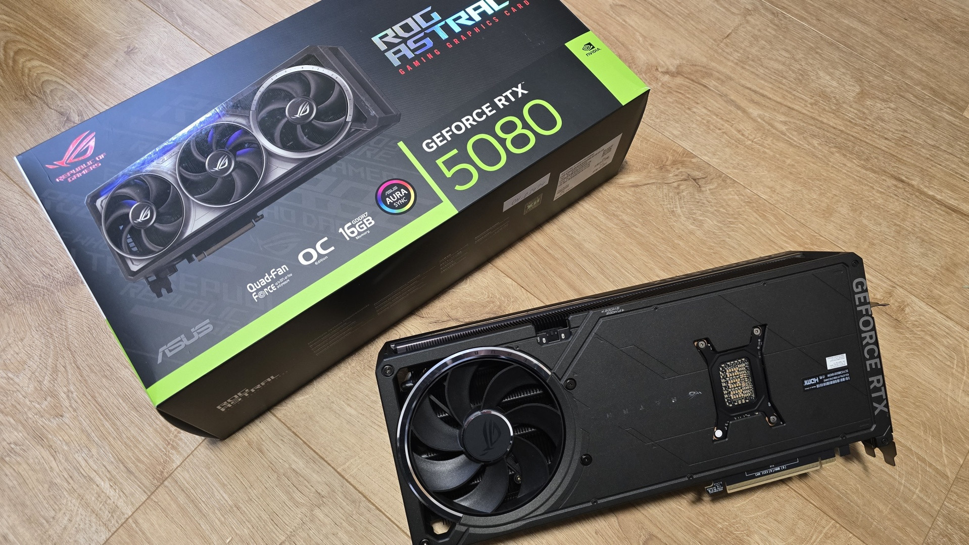 ASUS ROG Astral GeForce RTX 5080 recenze test