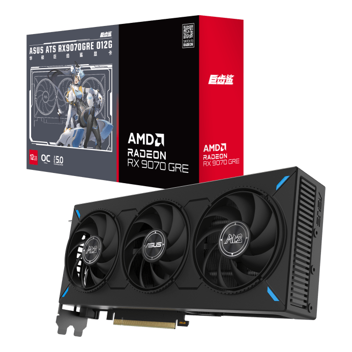 ASUS ATS RX 9070 GRE Edition