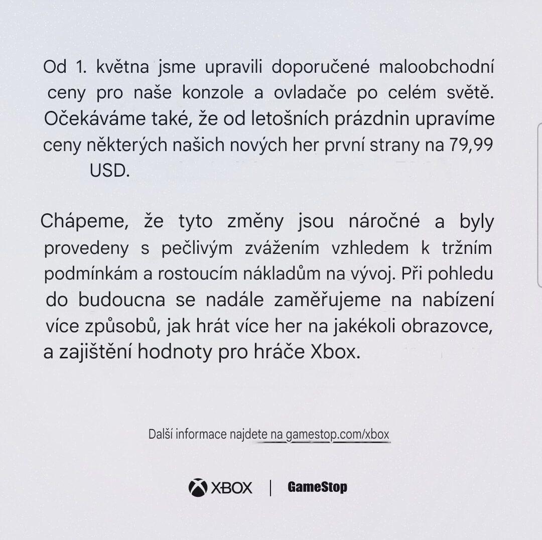 Microsoft zvyšuje ceny všech konzolí, příslušenství a her 1 Microsoft ceny her