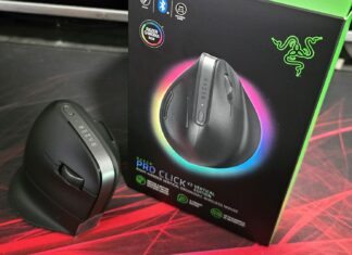 Razer Pro Click V2 Vertical Edition recenze