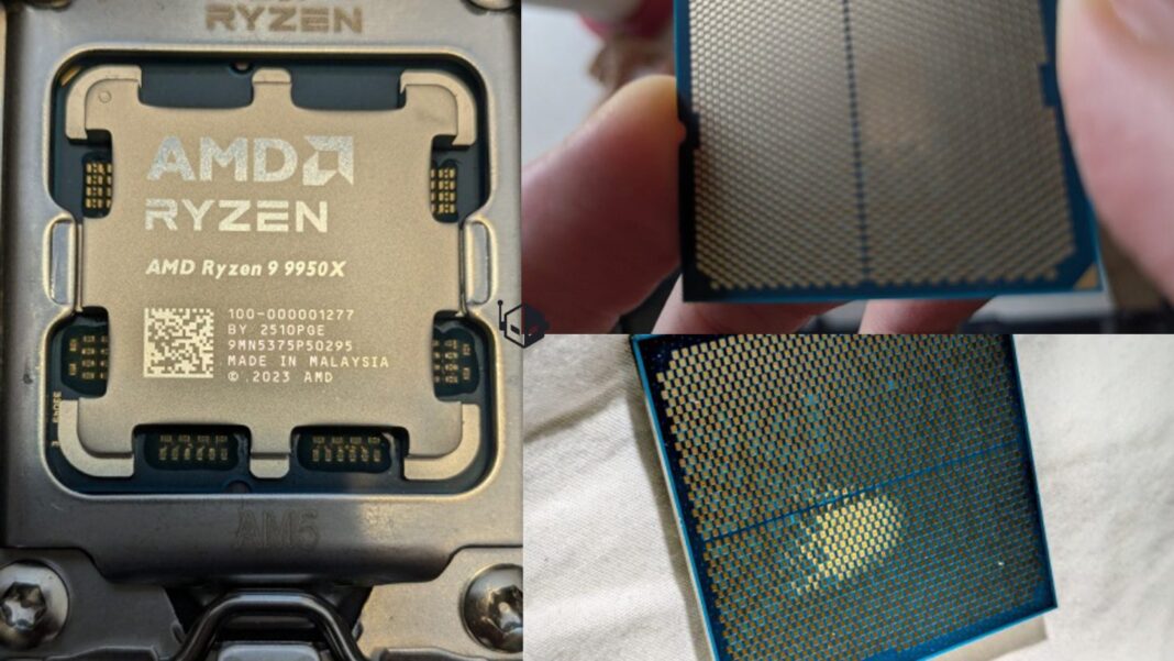 Spálený Ryzen 9 9950X
