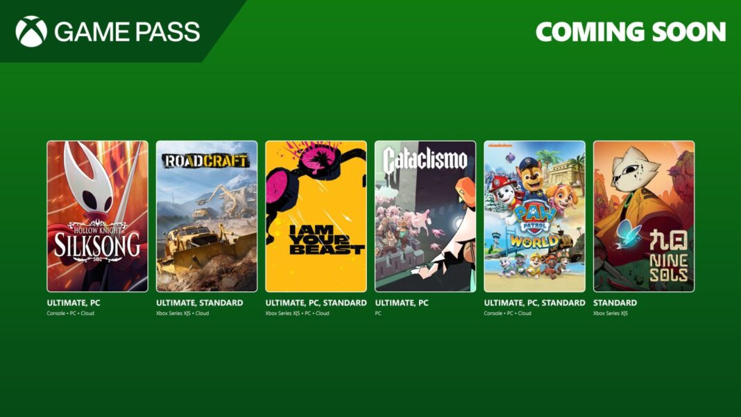 Xbox Game Pass září 2025