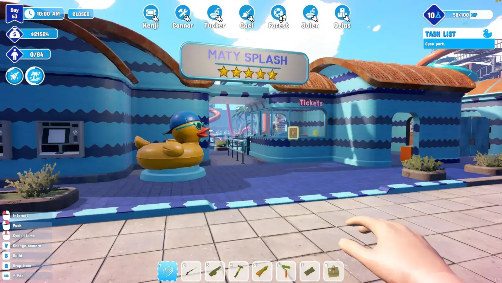 RECENZE: Waterpark Simulator - Z pohledu devítiletého kluka 3 Watterpark Simulator 1