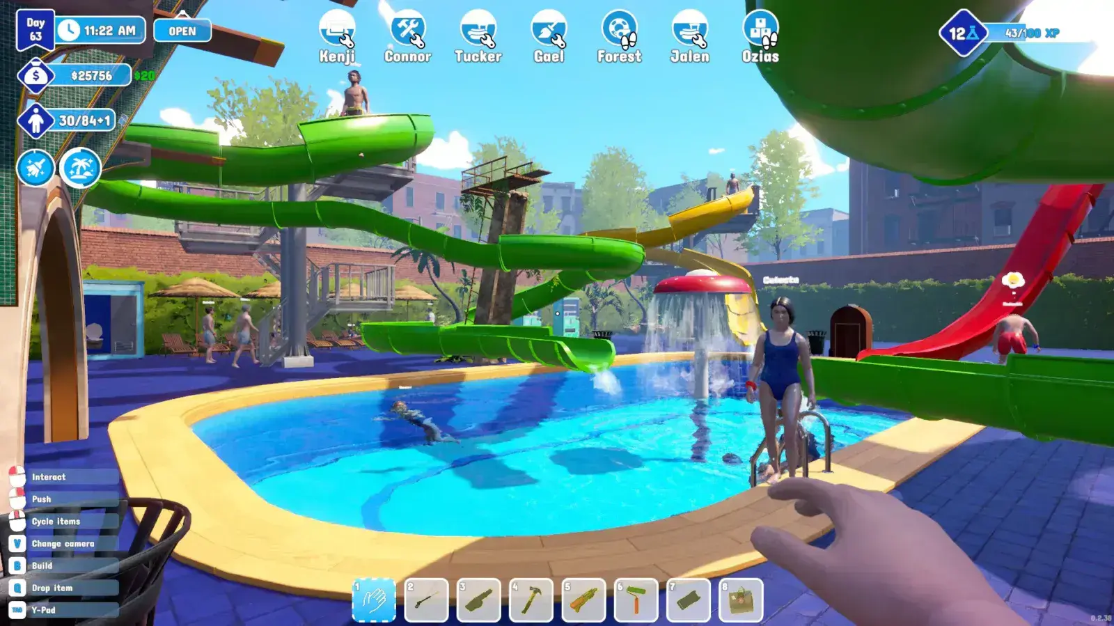 RECENZE: Waterpark Simulator - Z pohledu devítiletého kluka 7 Watterpark Simulator 8