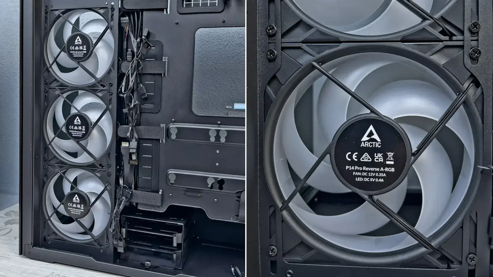 Arctic P12/P14 Pro Reverse A-RGB + Xtender: Když proudění vzduchu dostane nový směr 2 Arctic P12/P14 Pro Reverse A-RGB