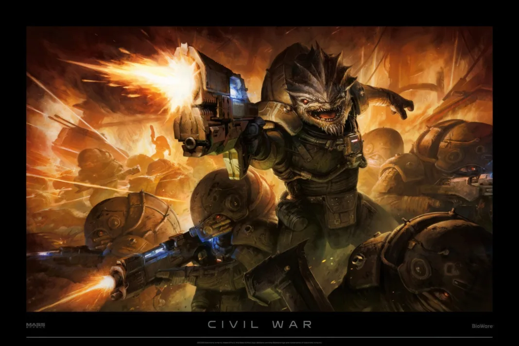 Mass Effect Krogan Civil War