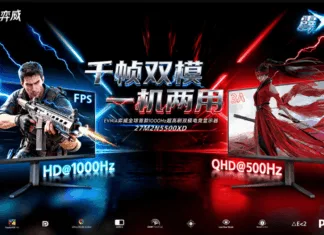 AOC Philips 1000 Hz monitory