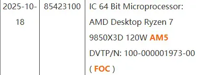 Ryzen 7 9850X3D a Ryzen 9 9950X3D2