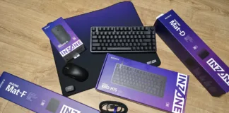 SONY Inzone KBD‑H75, Mouse‑A, Mat‑F/Mat‑D recenze