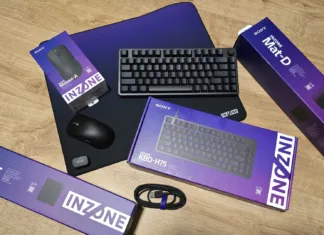 SONY Inzone KBD‑H75, Mouse‑A, Mat‑F/Mat‑D recenze