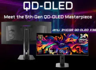 MSI MPG 341CQR QD-OLED X36
