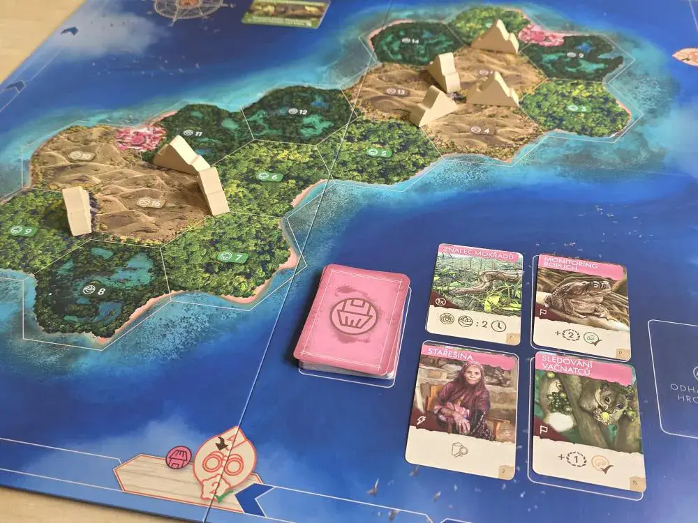 Hledání ztraceného druhu deskovka