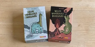 Velmi vymírající dinosauři deskovka
