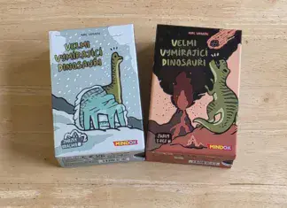 Velmi vymírající dinosauři deskovka