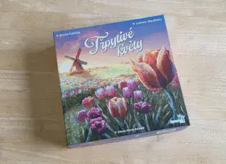 Třpytivé květy deskovka