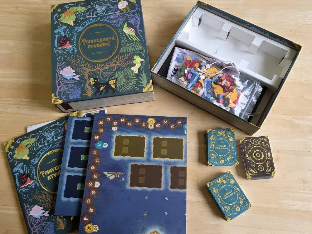 Podivuhodná stvoření deskovka