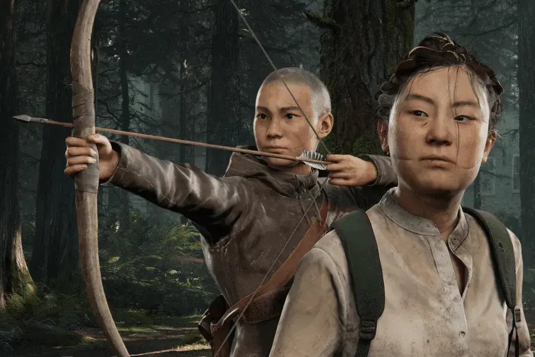 Lev-and-Yara-in-The-Last-of-Us Yara a Lev The Last Of Us Part 2 seriál HBO