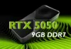 GeForce RTX 5050 9 GB DDR7