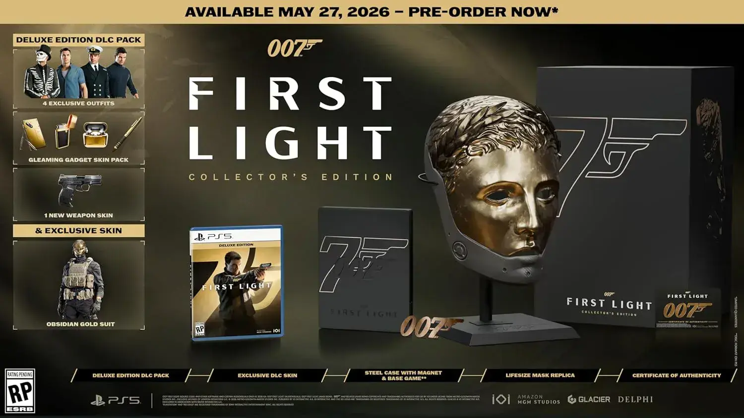 007: First Light – všechno, co o nové bondovce IO Interactive víme 3 007 First Light Collector's Edition