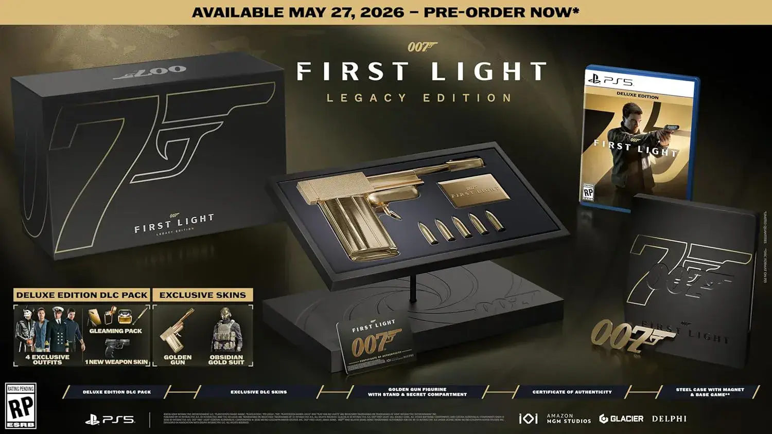 007: First Light – všechno, co o nové bondovce IO Interactive víme 2 007 First Light Legacy Edition