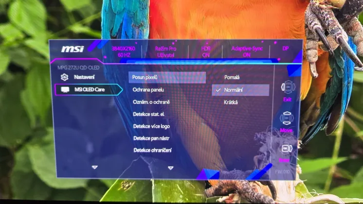 MSI MPG 272URX QD‑OLED recenze
