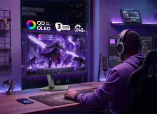 AOC uvádí AGON PRO AG326UZD2 32″ 4K QD‑OLED monitor nové generace s až 240 Hz AGON PRO AG326UZD2