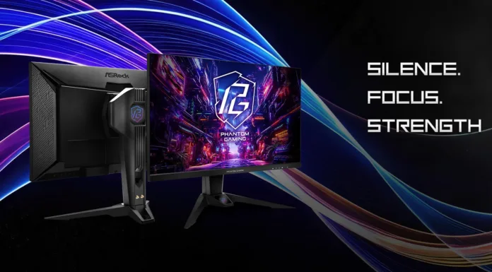 ASRock PG27QFW2A – 27" QHD herní monitor s 400Hz IPS panelem