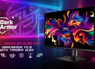 MSI MPG 322UR QD-OLED X24 MAG 321UP QD-OLED X24 monitory