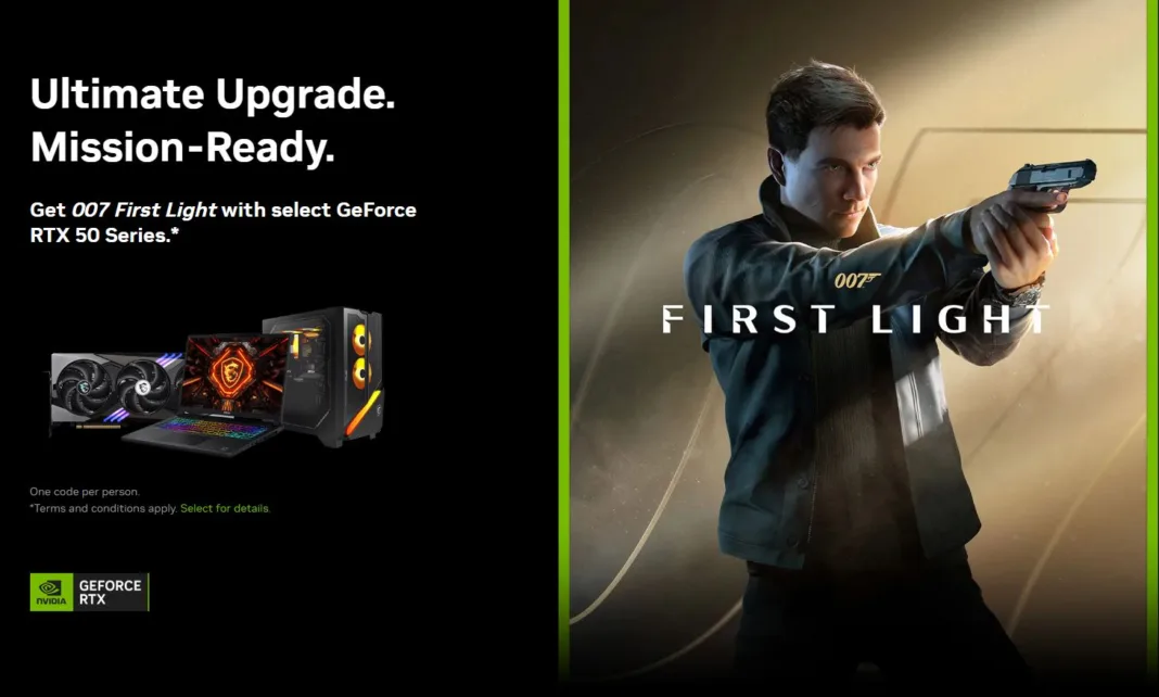 Nvidia RTX 50 007 First Light bundle