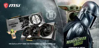 MSI RTX 5080 Mandalorian & Grogu
