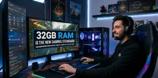 Microsoftu pro herní PC doporučuje 32 GB RAM jako nový standard 16 GB je nové minimum