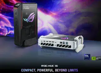 ASUS představuje ROG NUC 16 – nejvýkonnější mini PC v historii značky ASUS ROG NUC 16