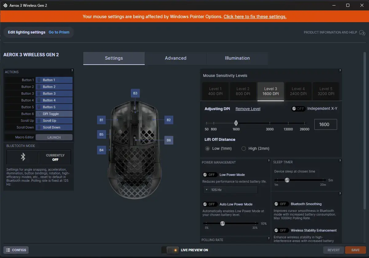 SteelSeries Aerox 3 Wireless Gen 2 recenze myš