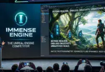 Evropský Immense Engine s AI chce konkurovat Unrealu Evropský Immense Engine má být konkurencí Unreal Engine