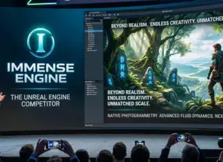 Evropský Immense Engine má být konkurencí Unreal Engine