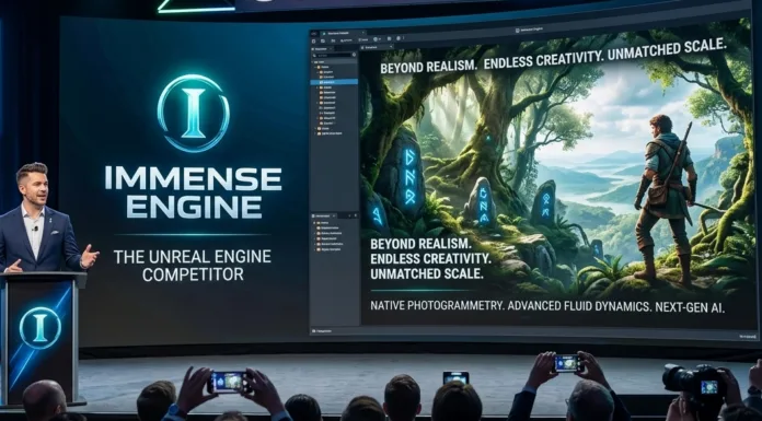 Evropský Immense Engine má být konkurencí Unreal Engine